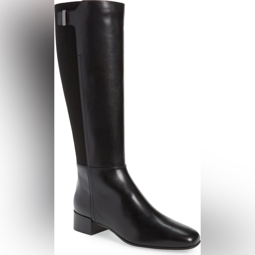 Aquatalia Letizia Weatherproof Black Boot Women